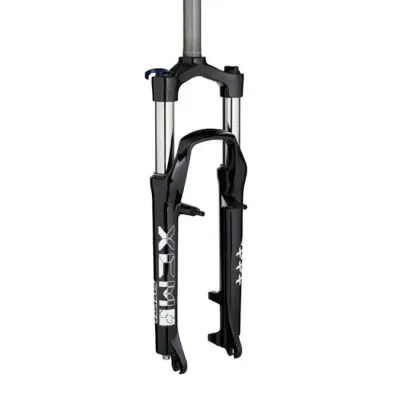 Вилка SUNTOUR XCM HLO 100мм 26"/28,6/A-H пруж. Disk/V-brake, блокування, чорний