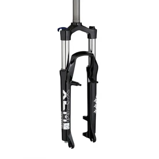 Вилка SUNTOUR XCM HLO 100мм 26"/28,6/A-H пруж. Disk/V-brake, блокування, чорний