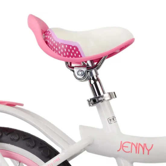 Велосипед RoyalBaby JENNY GIRLS 14", OFFICIAL UA, білий Велосипед RoyalBaby JENNY GIRLS 14", OFFICIAL UA, білий