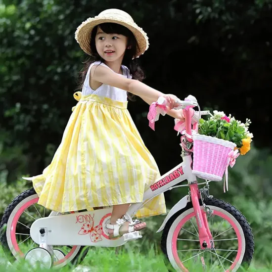 Велосипед RoyalBaby JENNY GIRLS 14", OFFICIAL UA, білий Велосипед RoyalBaby JENNY GIRLS 14", OFFICIAL UA, білий