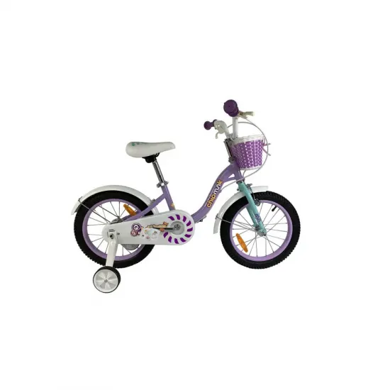 Велосипед дитячий RoyalBaby Chipmunk MM Girls 14", OFFICIAL UA, фіолетовий Велосипед дитячий RoyalBaby Chipmunk MM Girls 14", OFFICIAL UA, фіолетовий