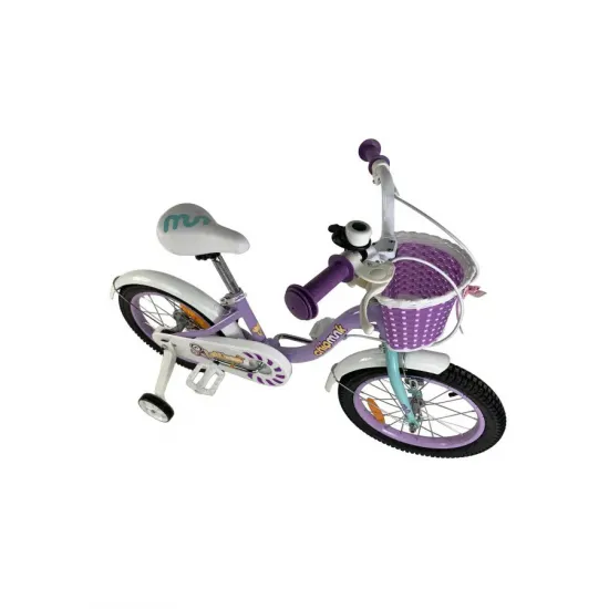 Велосипед дитячий RoyalBaby Chipmunk MM Girls 14", OFFICIAL UA, фіолетовий Велосипед дитячий RoyalBaby Chipmunk MM Girls 14", OFFICIAL UA, фіолетовий