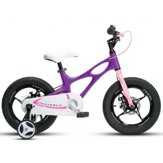 Велосипед RoyalBaby SPACE SHUTTLE 14", ОФІЦІЙНИЙ UA, фиолетовый