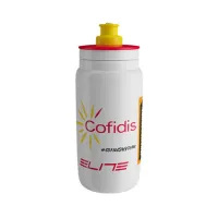 Фляга белая ELITE FLY TEAM COFIDIS 2020 550 мл 01604354 Фляга белая ELITE FLY TEAM COFIDIS 2020 550 мл 01604354