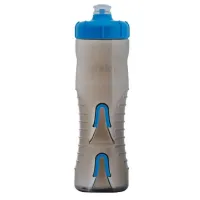 Фляга 0,75 Fabric CAGELESS дымчатая с синим Фляга 0,75 Fabric CAGELESS дымчатая с синим