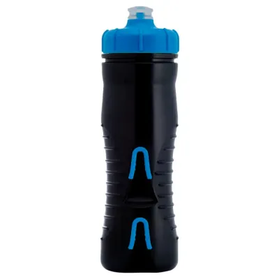 Фляга 0,525 Fabric CAGELESS INSULATED черно-синяя