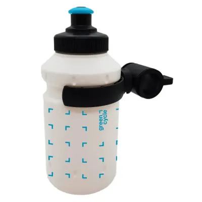 Фляга 0,35 Green Cycle GBT-549S з кріпленням, дитяча, біла з малюнком Фляга 0,35 Green Cycle GBT-549S з кріпленням, дитяча, біла з малюнком