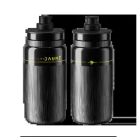 Фляга ELITE FLY TEX Maillot Jaune чорна 550 мл