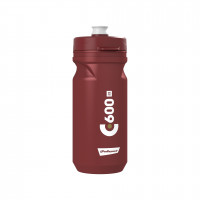 Фляга POLISPORT C600 600мл БордовыйБелый Clip-On Cap