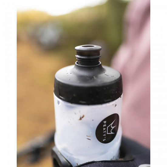 Фляга Peaty's x Fidlock Lockin Bottle, Mountains / Clear, 450ml