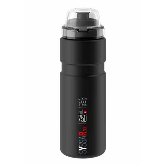 Фляга-термо ELITE SYSSA RACE  750мл, чорна