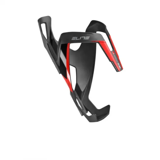 Фляготримач чорний/червоний глянсований ELITE VICO CARBON 0156151 Фляготримач чорний/червоний глянсований ELITE VICO CARBON 0156151