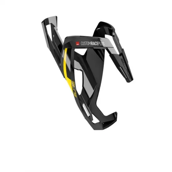 Фляготримач чорний/жовтий ELITE  CUSTOM RACE PLUS 0140646