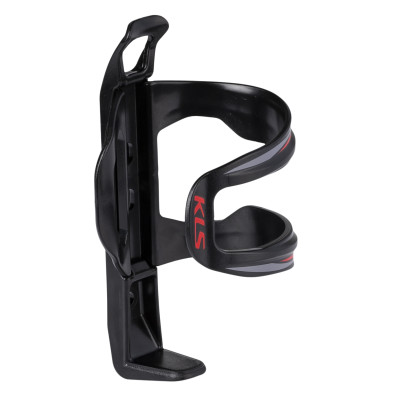 Фляготримач з бічним завантаженням KLS Revert пластик. лівийправий. червоний