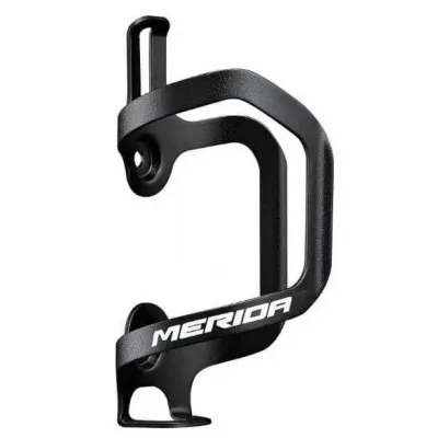 Фляготримач MERIDA Bottle Cage/Alloy sideload Onesize/Black SB, White Shiny