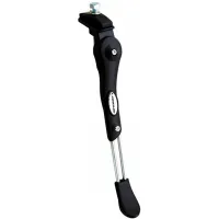 Подножка Longus LUX AL 24/28", крепление под раму, черный