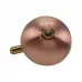 Дзвінок MINI KAREN CRANE, Brushed Copper, 45мм латунь, спейсер