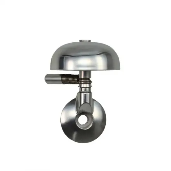 Дзвінок MINI KAREN CRANE, Polished Silver, 45мм алюміній, топкеп