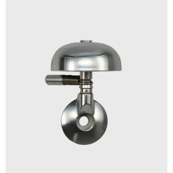 Дзвінок MINI KAREN CRANE, Полированный серебристый, 45мм алюминий, топкеп