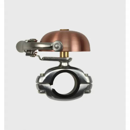 Дзвонок MINI SUZU CRANE, Brushed Copper, 45мм латунь, зажим