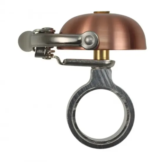 Дзвінок MINI SUZU CRANE, Brushed Copper, 45мм латунь, спейсер
