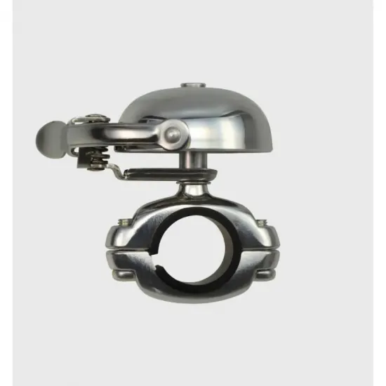 Дзвінок MINI SUZU CRANE, Polished Silver, 45мм алюміній, зажим