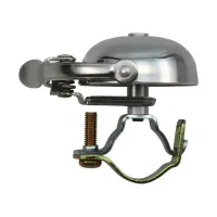 Дзвінок MINI SUZU CRANE, Polished Silver, 45мм алюміній, скоба