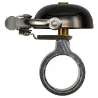 Дзвінок MINI SUZU CRANE, Neo Black, 45мм латунь, спейсер