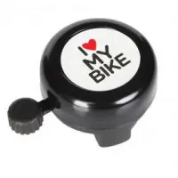 Дзвінок Green Cycle GBL-251 I love my bike cтальной чорний Дзвінок Green Cycle GBL-251 I love my bike cтальной чорний