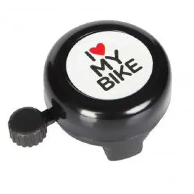 Дзвінок Green Cycle GBL-251 I love my bike cтальной чорний Дзвінок Green Cycle GBL-251 I love my bike cтальной чорний