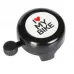 Дзвінок Green Cycle GBL-251 I love my bike cтальной чорний
