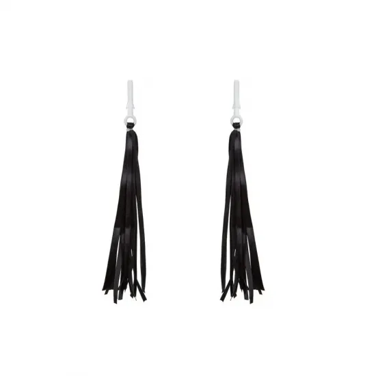 Прикраса на кермо Green Cycle GCS-540 чорні тканинні смужки