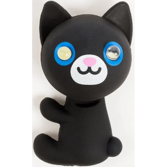 Мигалка для дитячого велосипеду Zoonimal Кот, LED, на підсиділ.