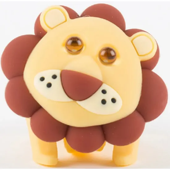 Фонарик-мигалка для дитчого велосипеду Zoonimal Лев, LED, на кермо.