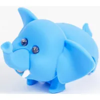 Фонарик-мигалка для дитячого велосипеду Zoonimal Слон, LED, на кермо.