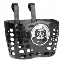 Детский пластиковый корзина на руль ONRIDE Bundle Maxi черный для велосипедов 16-20"