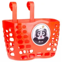 Кошик детский пластиковый на рулевое управление ONRIDE Bundle Maxi красный для велосипедов 16-20" Кошик детский пластиковый на рулевое управление ONRIDE Bundle Maxi красный для велосипедов 16-20"