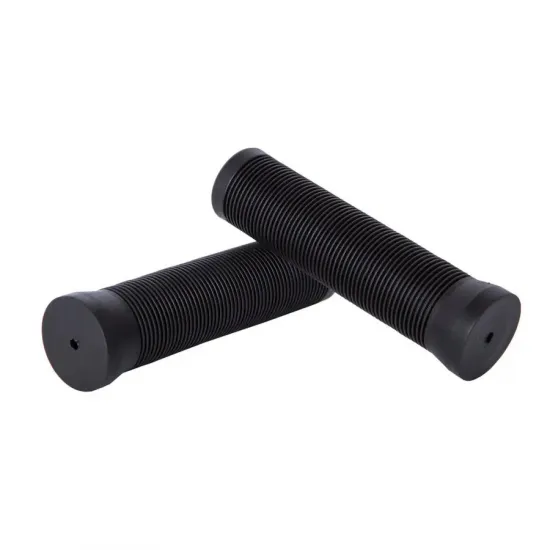 Гріпси Green Cycle GGR-001 123mm гумові, чорні Гріпси Green Cycle GGR-001 123mm гумові, чорні