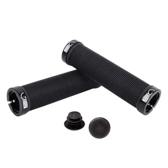 Гріпси Green Cycle GGR-421 130mm чорні з двома чорними замками