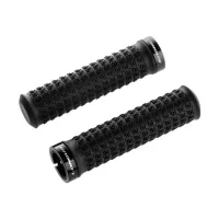 Ручки керма Longus DOTS замок, чорний Ручки керма Longus DOTS замок, чорний