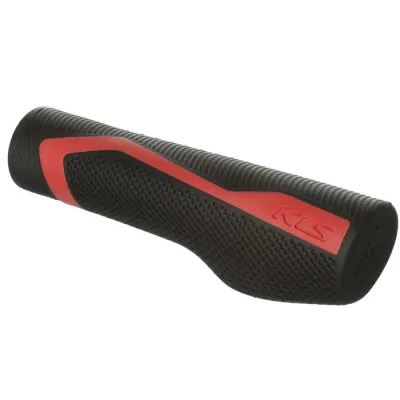 Ручки на кермо KLS Token чорний-червоний