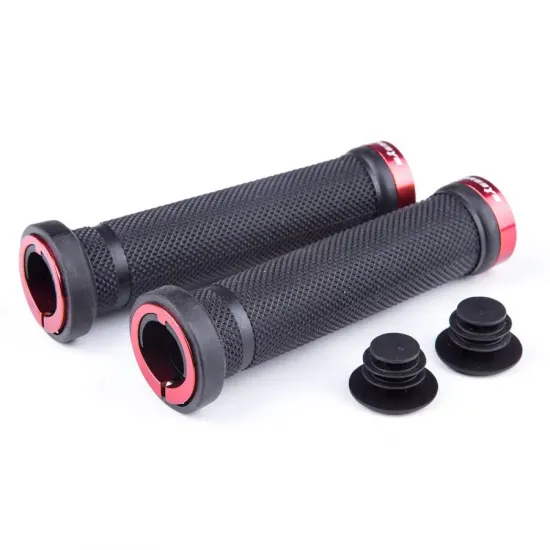 Ручки руля FireEye Stripper No.2 140 мм з замками чорний