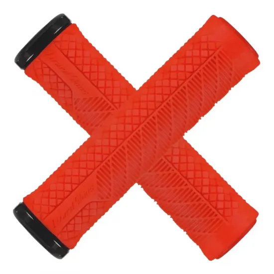 Гріпси Lizard Skins CHARGER EVO 136мм, з одним замком, Fire Red