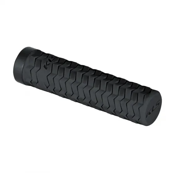 Ручки на кермо з одним замком KLS Poison LockOn чорний