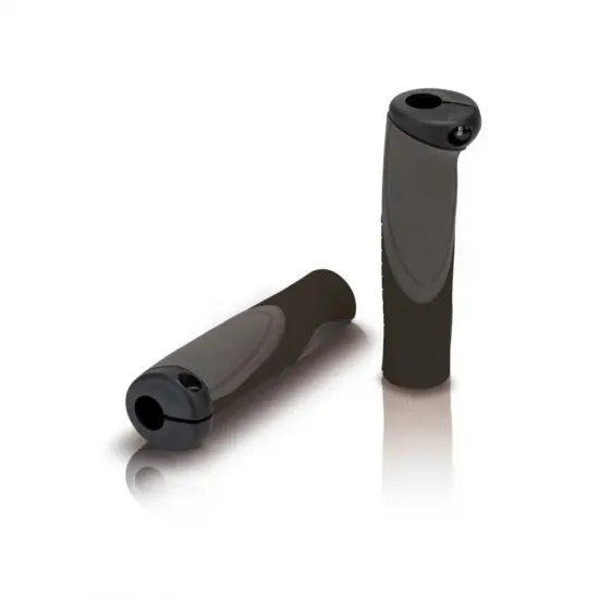 Грипсы XLC GR-S28, черно-серые, 136мм.