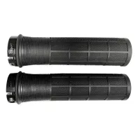 Грипсы Green Cycle GGR-415 130mm черные с одним черным замком