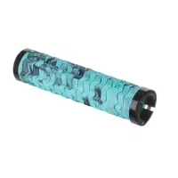 Ручки на рулевое колесо с двумя замками KLS Poison Double LockOn бирюзовый/черный Ручки на рулевое колесо с двумя замками KLS Poison Double LockOn бирюзовый/черный