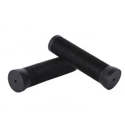 Гріпси Green Cycle GGR-001 123mm гумові, чорні Гріпси Green Cycle GGR-001 123mm гумові, чорні