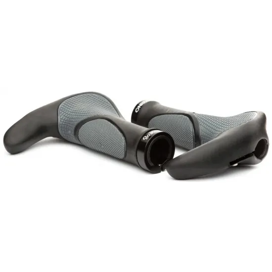 Ручки руля ONRIDE HornGrip30. Чорний/Сірий
