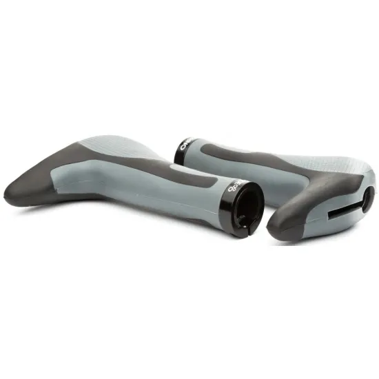 Ручки руля ONRIDE HornGrip50. Чорний/Сірий